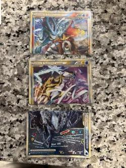 Pokemon Legend Holo Foil Lot - Suicune & Entei Raikou & Suicune Lugia (3 Cards) - Image 1