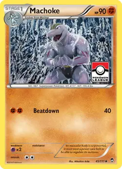 Machoke 45/111 Uncommon | Furious Fists | Pokemon Card - Image 1