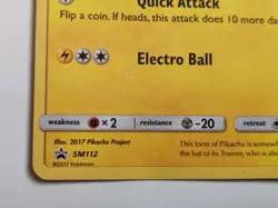 Ash's Pikachu Promo SM112 Pokemon the Movie I Choose You Card - Image 4