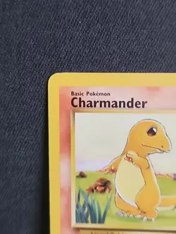 Charmander 46/102 Base Set – LP Condition – Vintage Pokemon TCG Card – WOTC Era - Image 2