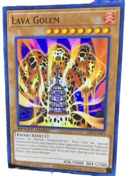 Lava Golem SS05-ENB01 1st Edition Near Mint Yu-Gi-Oh! Speed Duel - Image 1