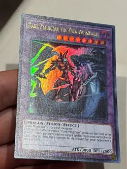 Dark Magician The Dragon Knight GFP2 Ultra Rare 1st Ed NM Yugioh - Image 3