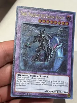 Dark Magician The Dragon Knight GFP2 Ultra Rare 1st Ed NM Yugioh - Image 5