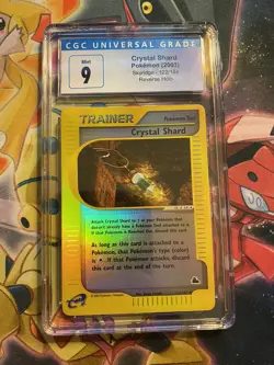 2003 Pokemon Skyridge Crystal Shard Rev Holo CGC 9 122/144 - Image 1