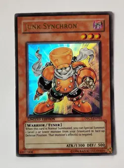 Junk Synchron DPCT-ENY01 2010 Duelist Pack Tin Ultra Rare Yu-Gi-Oh! NM #2 - Image 1