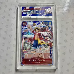Monkey D Luffy ST10-006 DAY 24 2024 ACE 10 One Piece Promo Card Japanese JP - Image 1
