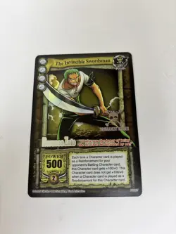 2005 One Piece CCG Promo PR007 Roronoa Zolo Tournament Winner Foil Vintage Rare - Image 2