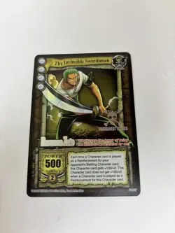 2005 One Piece CCG Promo PR007 Roronoa Zolo Tournament Winner Foil Vintage Rare - Image 3