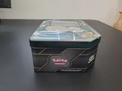 POKEMON TRADING CARD GAME~EMPTY METAL TIN~STORAGE BOX~Snorlax & Eevee - Image 3