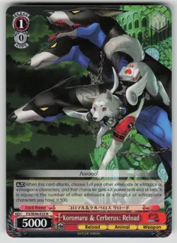 Koromaru & Cerberus: Reload Persona 3 Reload P3/SE46-E33N NM Weiss Schwarz - Image 1
