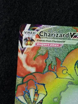 Pokemon TCG Rainbow Charizard Vmax Champions Path 074/073 Secret rare - Image 4