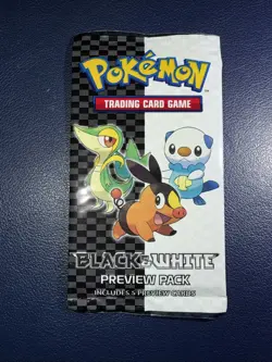 Black & White Preview Booster Pack (Pokemon, TCG Trading Cards) SEALED - Image 1