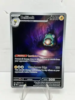 Pokemon TCG Bellibolt Card 201/197 Obsidian Flames Series Illustration Rare NM - Image 1
