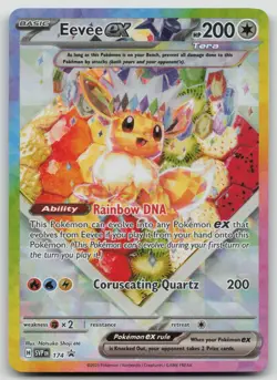 Eevee ex 174 Sv: Scarlet & Violet Promo Cards Holo (Excellent Condition) LP - Image 1