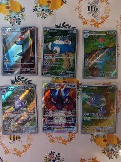 2023 Near Mint Pokemon lot of 6 cards AR 151 charmeleon ivysaur snorlax + more - Image 1
