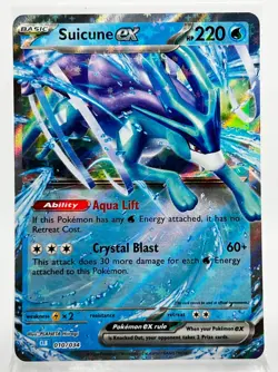 Pokemon Card 2023 Suicune EX Classic Collection CLB 010/034 - Image 1