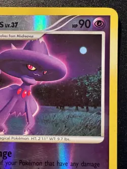 Mismagius 10/130 Diamond & Pearl Pokemon Card Reverse Holo Foil Rare LP - Image 4