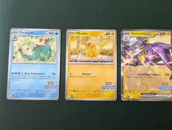 Pokemon TCG 2024 Illustration Contest Feraligatr, Pikachu, Toxtricity Promos svp - Image 1