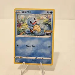 Pokemon Go Card Squirtle 015/078 TCG - Image 1