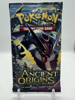Pokemon XY Ancient Origins Booster Pack X1 - Rayquaza Artwork - Factory Sealed - Image 1
