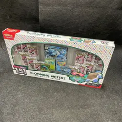 POKEMON Scarlet & Violet 151 Blooming Waters Premium Collection, Sealed Box is - Image 1