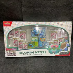 POKEMON Scarlet & Violet 151 Blooming Waters Premium Collection, Sealed Box is - Image 2