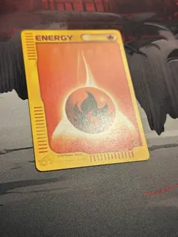 Pokemon TCg Fire Energy 161/165 Expedition Base Set VLP - Image 4