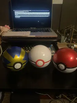 Pokemon PokeBall Empty 3- Packs - Free Shipping - Image 1