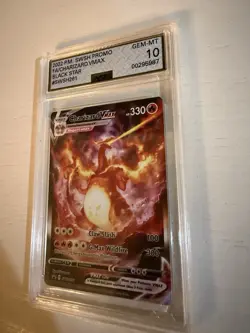Charizard VMAX Ultra Premium Promo 2022 Pokemon SWSH 261 AGS 10 Not PSA - Image 5