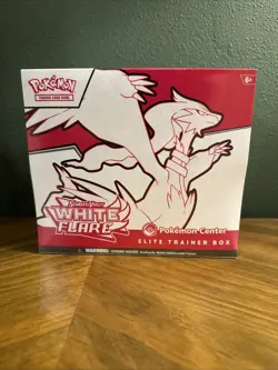 POKEMON CENTER EXCLUSIVE ETB White Flare Elite Trainer Box (Sealed) - Image 1