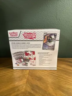 POKEMON CENTER EXCLUSIVE ETB White Flare Elite Trainer Box (Sealed) - Image 3