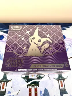 [US Seller] Pokemon Scarlet & Violet Paldean Fates: Elite Trainer Box ETB SEALED - Image 1