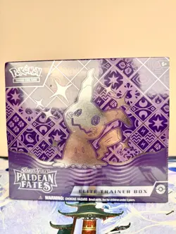 [US Seller] Pokemon Scarlet & Violet Paldean Fates: Elite Trainer Box ETB SEALED - Image 3