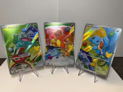 Pokemon: First Partner Illustration Collection - Bulbasaur, Charmander, Squirtle - Image 1
