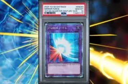 Mirror Force Quarter Century Secret Rare PSA 10 RA03-EN093 Yugioh - Image 1