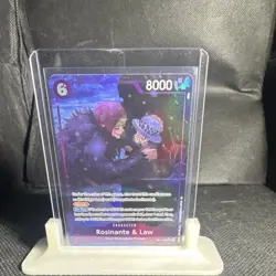 One Piece Rosinante & Law EB04-038 Blocker Holo SR Alt Art - Image 2