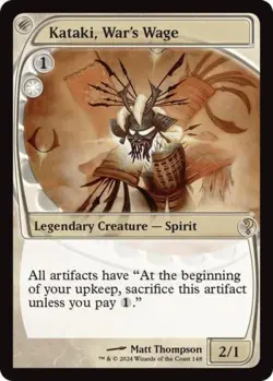~ Kataki, War's Wage (Future Sight) ~ NM ~ Mystery Booster 2 ~ MTG ~ - Image 1