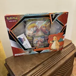 Pokemon Dragonite V Black Star Promo # SWSH154 - LP Plus Large / Over Sized Card - Image 1