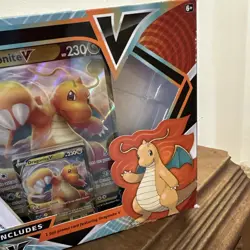 Pokemon Dragonite V Black Star Promo # SWSH154 - LP Plus Large / Over Sized Card - Image 5