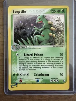 Sceptile 11/109 Ruby and Sapphire Holo Pokemon Card - Image 1