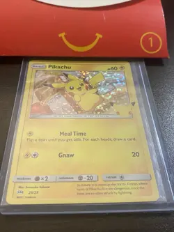 25th Anniversary Pokemon Card ALL HOLO - MINT Pikachu McDonald's - Image 2