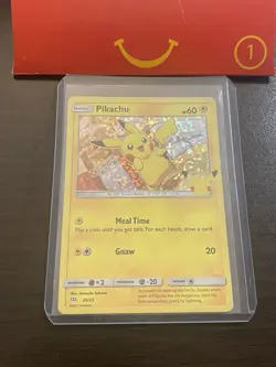 25th Anniversary Pokemon Card ALL HOLO - MINT Pikachu McDonald's - Image 5