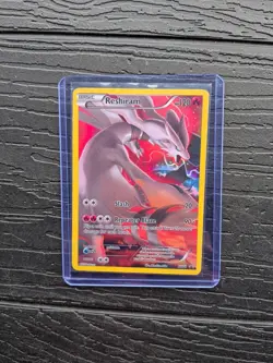 Pokemon TCG Reshiram XY Black Star Promos XY74 Full Art Holo Promo Card - Image 1