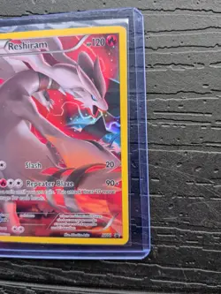 Pokemon TCG Reshiram XY Black Star Promos XY74 Full Art Holo Promo Card - Image 3