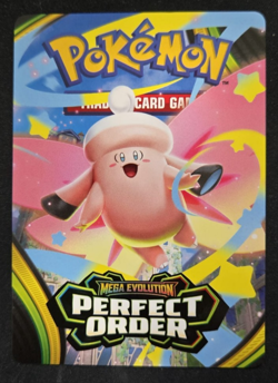 ME3 Perfect Order: Mega Clefable (Trainer Tips Card) - Image 1