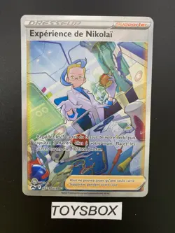 Carte Pokemon Experience De Nikolai GG59/GG70 / Zenith Supremes EB12.5 / NEUF FR - Image 2