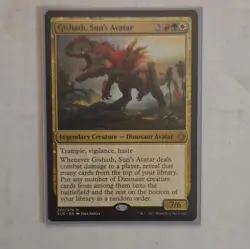 Wizards of the Coast Gishath, Sun's Avatar Ixalan Regular English Mythic #222 - Image 1