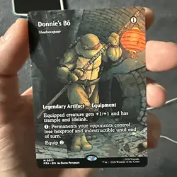 MTG Shadowspear 17 Teenage Mutant Ninja Turtles Source Material NM TMNT Magic - Image 1