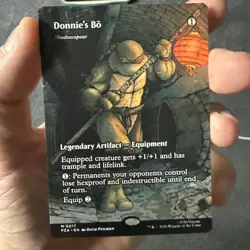 MTG Shadowspear 17 Teenage Mutant Ninja Turtles Source Material NM TMNT Magic - Image 2