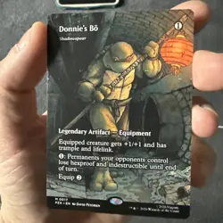MTG Shadowspear 17 Teenage Mutant Ninja Turtles Source Material NM TMNT Magic - Image 3